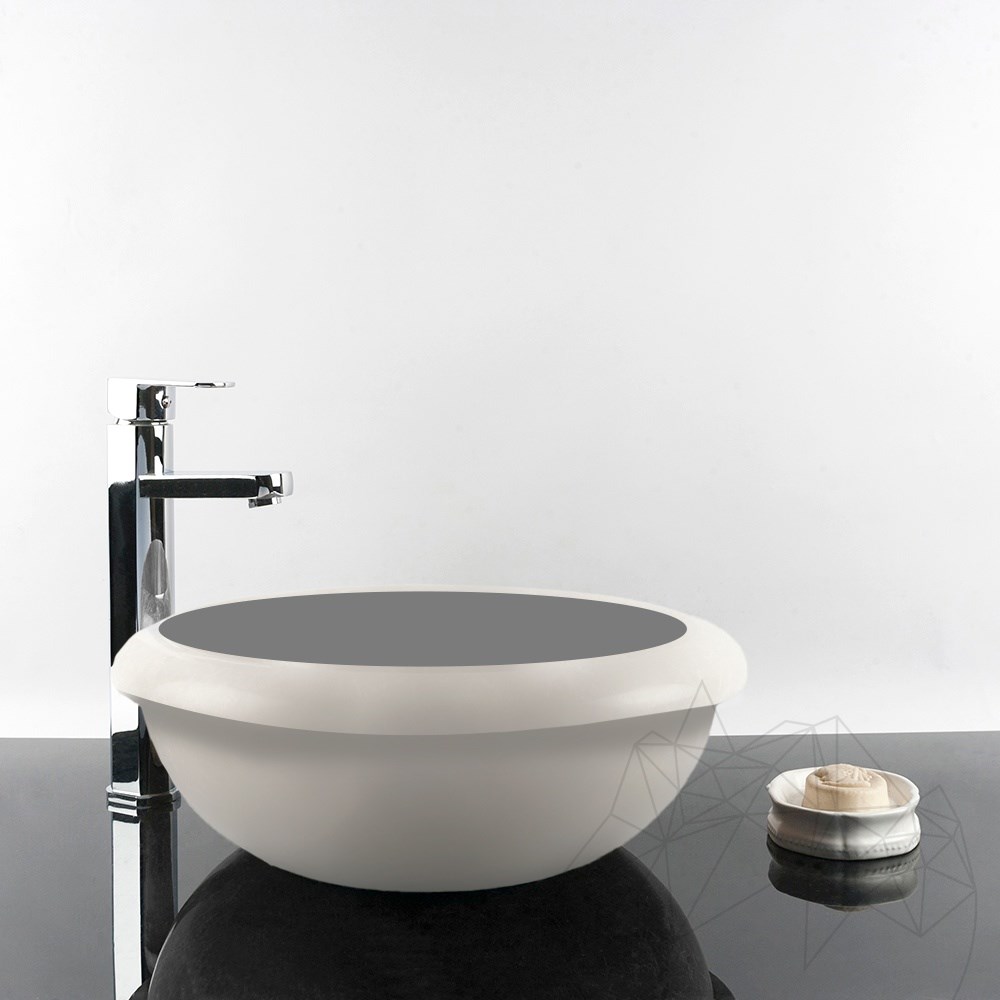 Custom Bathroom sinks Travertine Marble