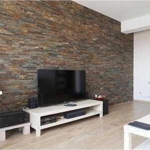 Multi Slate Wall Cladding Panel, 15 x 60 cm
