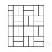 Red Opium Cross Cut Brushed and Chiseled Edge Travertine 15.2 x 30.5 x 3 cm 