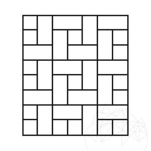 Classic PREMIUM Cross Cut Honed Travertine, 40.6 x 20.3 x 1.2 cm