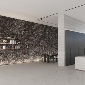 Kosmus Silver Super Rock Design Slab Granite 2CM