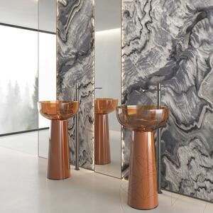 Silver Stream-Laminate Super Rock Design (2+1)CM Slab