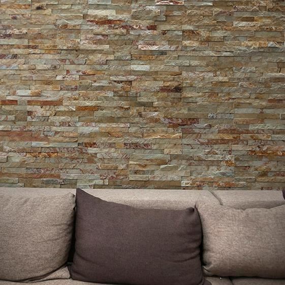 Decorative natural stone Sparta Limestone Wall Cladding Panel 15 x 60