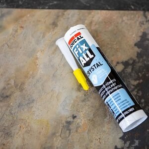 Soudal FIX ALL CRYSTAL - SKIN Flexible Slate Adhesive 290 ml (Transparent)