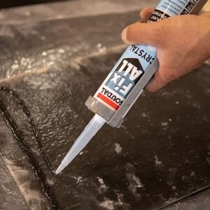 Soudal FIX ALL CRYSTAL - SKIN Flexible Slate Adhesive 290 ml (Transparent)