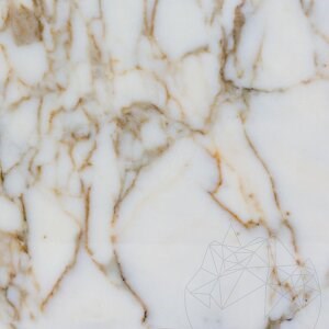 Arabescato Oro Polished Marble, 61 x 30.5 x 1 cm (Translucent)