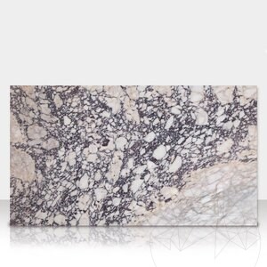 Arabescato Violet Polished Marble 60 x 30 x 2 cm (Translucent)