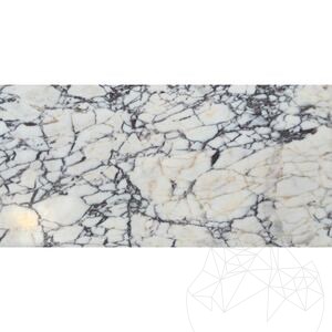 Arabescato Violet Brushed Marble 60 x 30 x 2 cm 