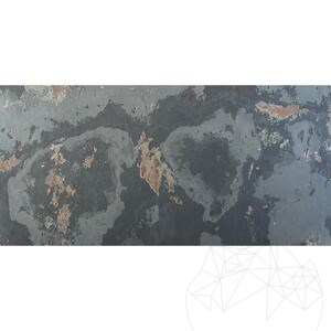 Flexible Slate SKIN Ultra-Flex 2mm - Autumn Rustic, 122x61 cm | Stone for Walls, Furniture, Facades and Wet Areas