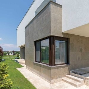 Flexible Slate SKIN Ultra-Flex 2mm - Golden, 122 x 61cm | Stone for Walls, Furniture, Facades and Wet Areas