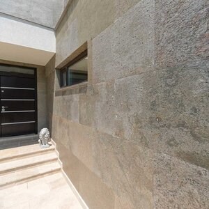 Flexible Slate SKIN Ultra-Flex 2mm - Golden, 122 x 61cm | Stone for Walls, Furniture, Facades and Wet Areas