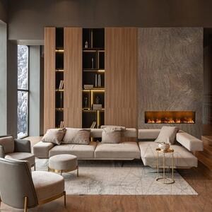 Flexible Slate SKIN MicroStone 1mm - Copper, 244 x 122 cm | Ultra-Flexible Stone for Walls, Furniture, Facing