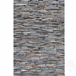 Slate Kavala 3D Strips | Decorative Stone for Vertical Cladding, Exterior-Interior (10-12/pallet)