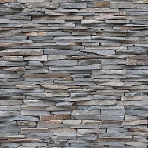 Slate Kavala 3D Strips | Decorative Stone for Vertical Cladding, Exterior-Interior (10-12/pallet)