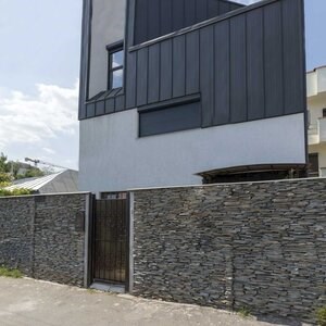 Slate Kavala 3D Strips | Decorative Stone for Vertical Cladding, Exterior-Interior (10-12/pallet)