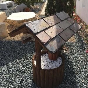 Multicolored Riven & Chiseled Edge Slate 15 x 30 cm - (Roof & Claddings)