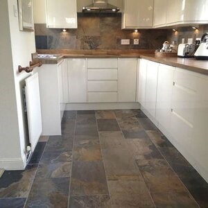 Noisette Multicolor Riven Slate, 60 x 30 x 1 cm