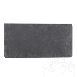 Nero Riven & Chiseled Edge Slate 15 x 30 cm - (Roof & Claddings)