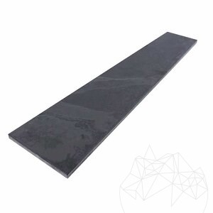Nero Brushed Slate, 60 x 10 x 1 cm