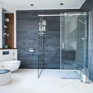 Nero Brushed Slate, 60 x 10 x 1 cm