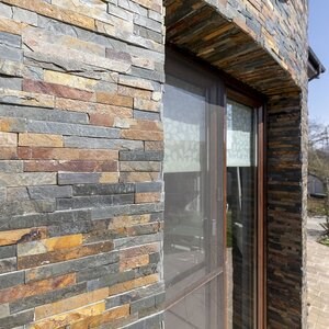 Mini Multi "Z" Slate Wall Cladding Panel 15 x 60 x 0.8-1.2 cm