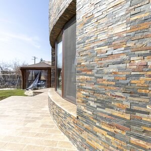 Mini Multi "Z" Slate Wall Cladding Panel 15 x 60 x 0.8-1.2 cm