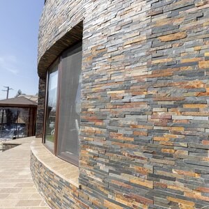 Mini Multi "Z" Slate Wall Cladding Panel 15 x 60 x 0.8-1.2 cm