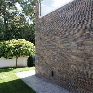 Multi Slate Stripes Wall Cladding Panel, 15 x 60 cm