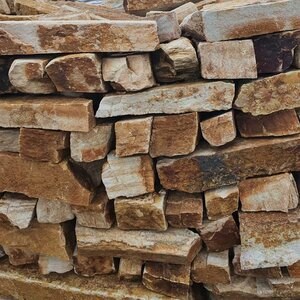Slate Rhodos Filleti (Pallet approx. 10 sq.m)| Decorative Stone - Vertical Tiles, Exterior-Interior