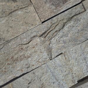 Slate Sahara Natur, 10cm x LL x 1.3cm | Decorative Stone - Vertical Tiles, Outdoor-Indoor (25sqm/pallet)