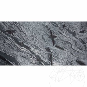 Natural Silver Slate, Polished, 60 x 30 x 1.2 cm | Ideal for Outdoor/Indoor, Vertical/Orizontal