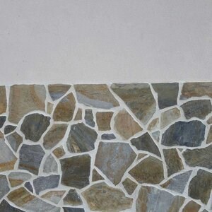 AquaBlue Polygonal Slate - Patio Flagstone Slabs