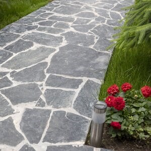 Laguna Green Polygonal Slate - Natural Stone for Interior / Exterior | Fronts, Pavings and Walkways