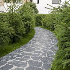 Laguna Green Polygonal Slate - Natural Stone for Interior / Exterior | Fronts, Pavings and Walkways