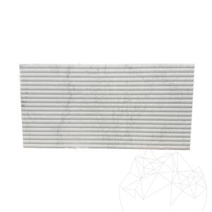 Fluted Marble Areti Wave, 2 cm