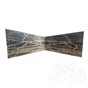 Marble Slab Atlantic Gold Polished, 2 cm