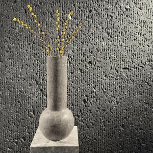 Autograph-Milano Decorative Tundra Marble Vase 50 x 20 x 10 cm