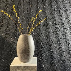 Autograph-Pisa Decorative Tundra Marble Vase, 30 x 20 x 20 cm