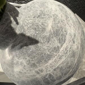 Autograph-Venetia Decorative Tundra Marble Vase, 30 x 30 x 30 cm