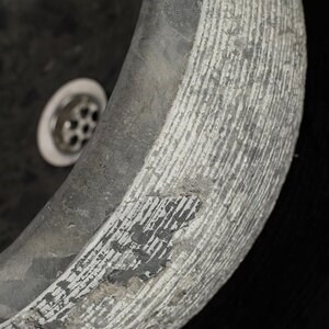 Bathroom Sink - Ceppo Grey Marble RS-24