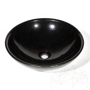 Bathroom Sink - Black Granite