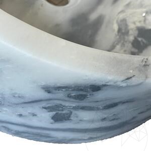Bathroom Sink Matia Ocean Blue Marble RS-22