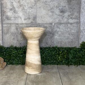 Bathroom sink - Tao Antros Classic Travertine 50 x 85 cm