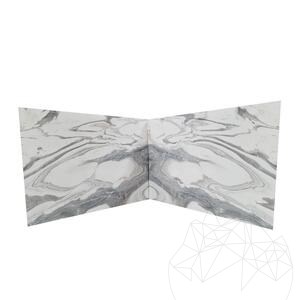 Marble Slab Bianco Monte Polished, 2 cm