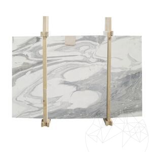 Marble Slab Bianco Monte Polished, 2 cm