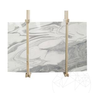 Marble Slab Bianco Monte Polished, 2 cm