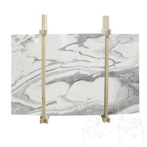 Marble Slab Bianco Monte Polished, 2 cm