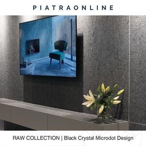 Black Crystal Microdot Design Slab Granite 2CM