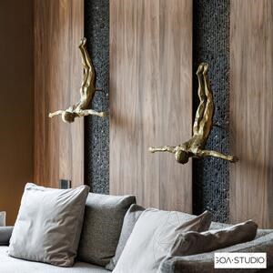 Black Diamond Lineal Extreme Dark Design Slab Granite 2CM