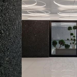 Black Diamond Lineal Extreme Dark Design Slab Granite 2CM
